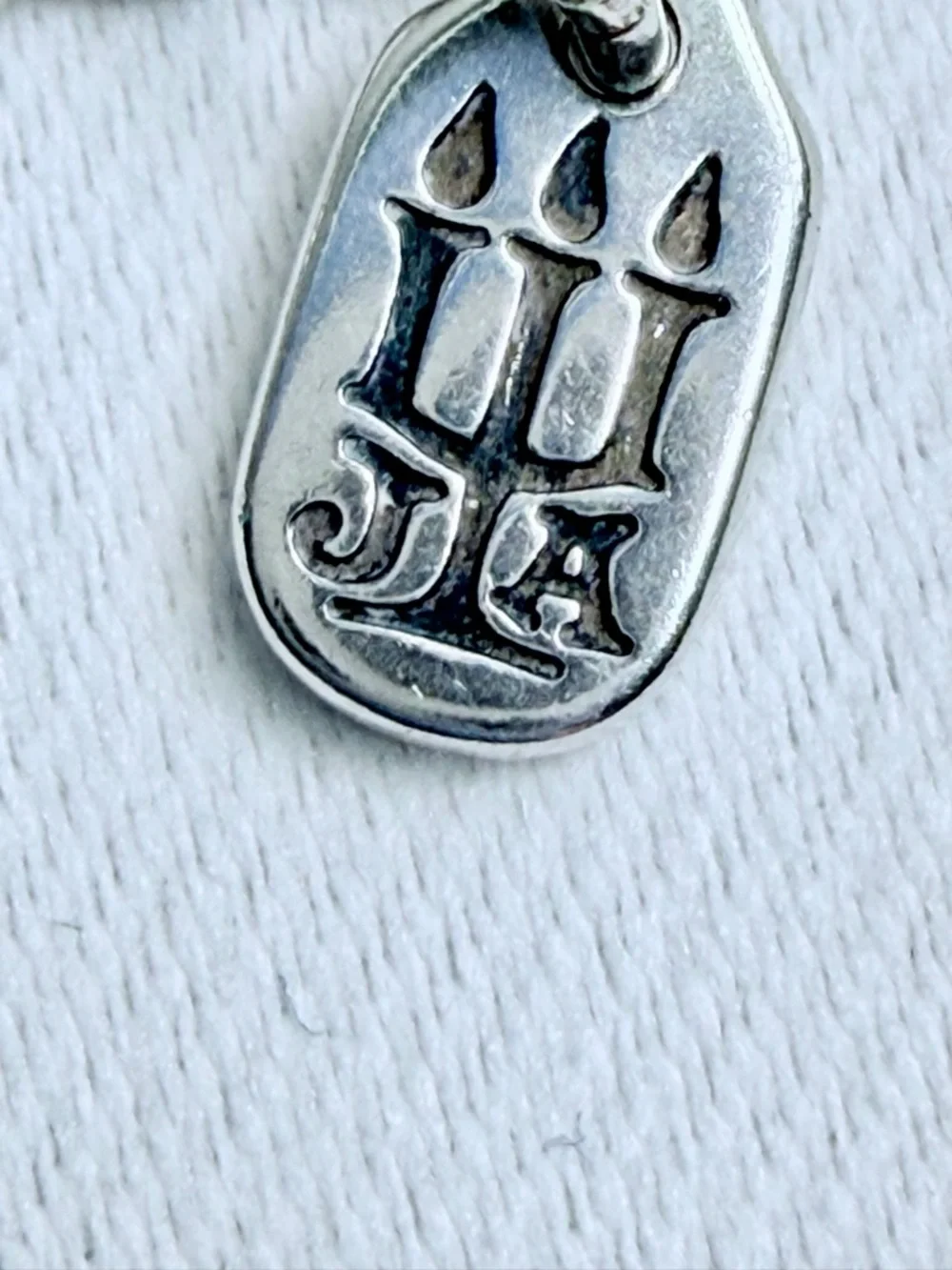 James Avery Sterling Silver HEART LINKS Bracelet w/Safety Chain - Size S - Picture 14 of 16